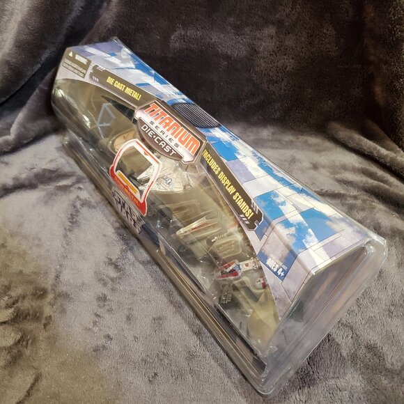 Star Wars Titanium Series Die-cast Micro Machines Set with Raw Metal Exclusive - Picture 8 of 10